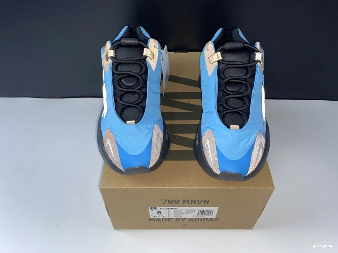 ADIDAS 'Bright MNVN Boost Yeezy 700 Cyan' GZ3079 0714